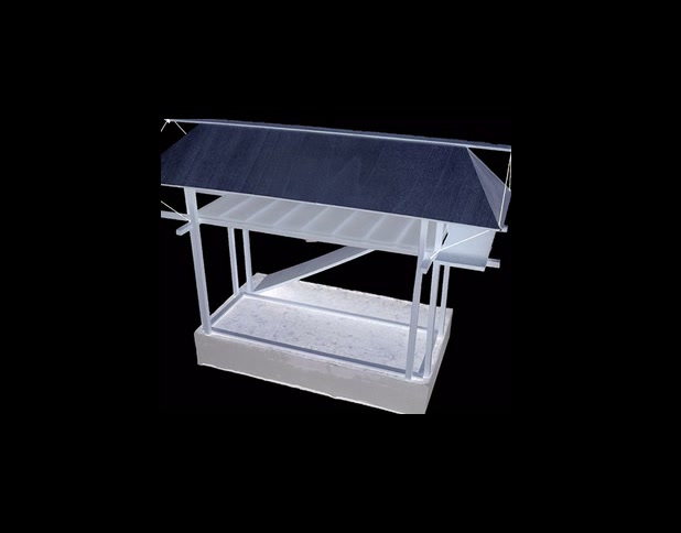 pavilion: those filtering nature + those being filtered by nature
