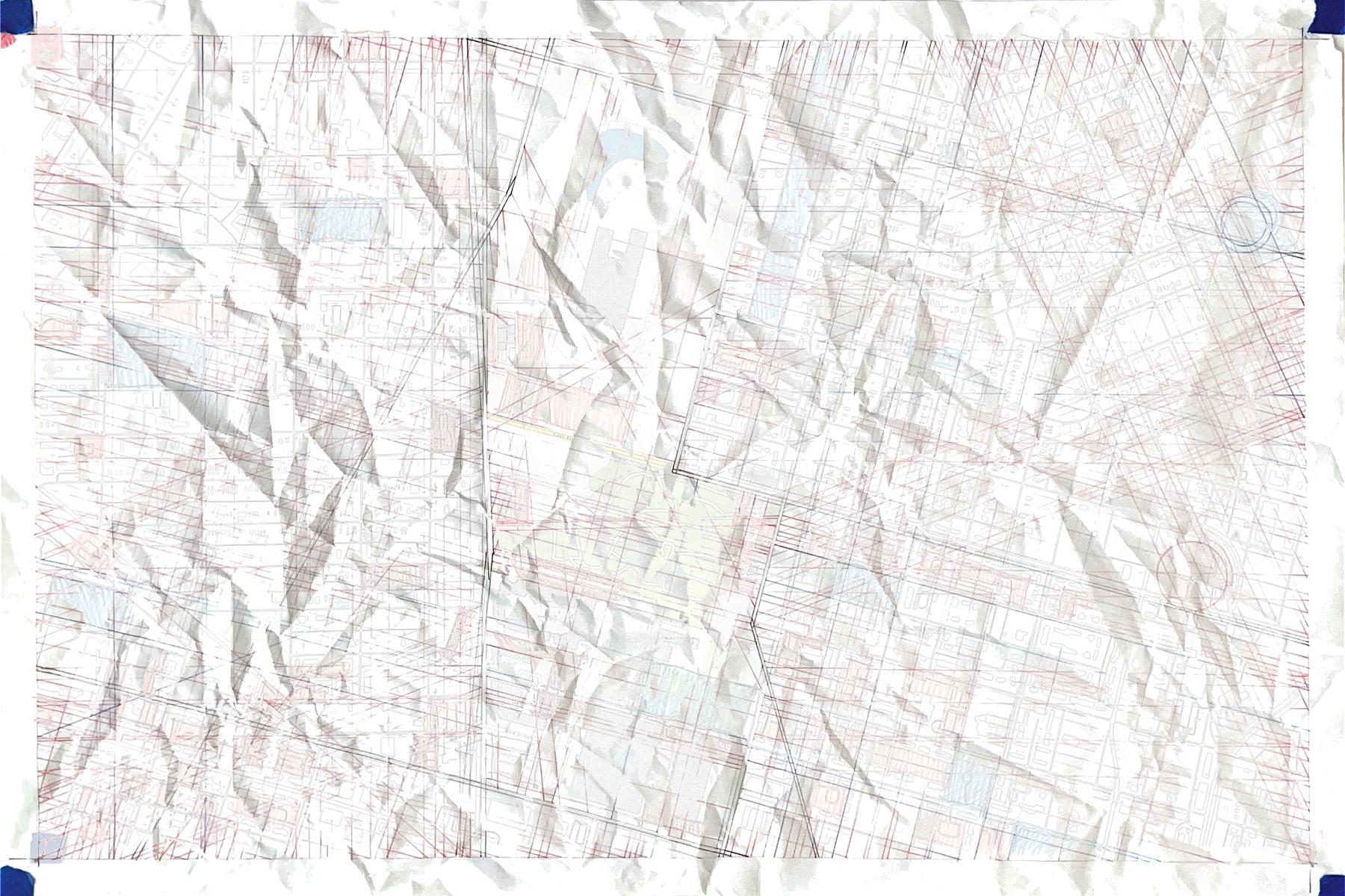parks + parking lots [crumpled by mark]